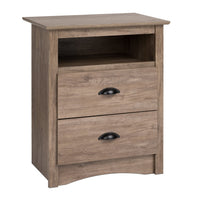 Salt Spring Tall Nightstand - Drifted Grey