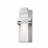 Camden 1-Light Silver Outdoor Wall Light 