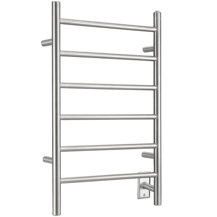 Ancona Comfort Dual 6-Bar Hardwired and Plug-In Towel Warmer - AN-5307 