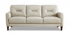 Hydeline Mavis Leather Sofa - Vanilla 