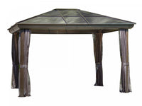 Gazebo Penguin Venus - Gazebo 10x14 Polycarbonate Roof