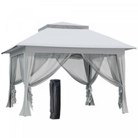 Outsunny 12' X 12' Pop-up Tent Gazebo Instant Canopy W/ Roller Bag