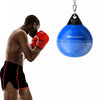 Goplus 18" 110lbs Heavy Water Filled Punching Aqua Training Boxing Bag Home Gym Hook Blue