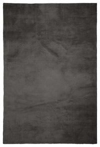 Argo Plush & Shags Charcoal Washable Rug 5'0