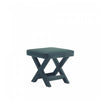 Abigail Mid-Century Modern Upholstered Velvet Accent Bench in Forest Green 