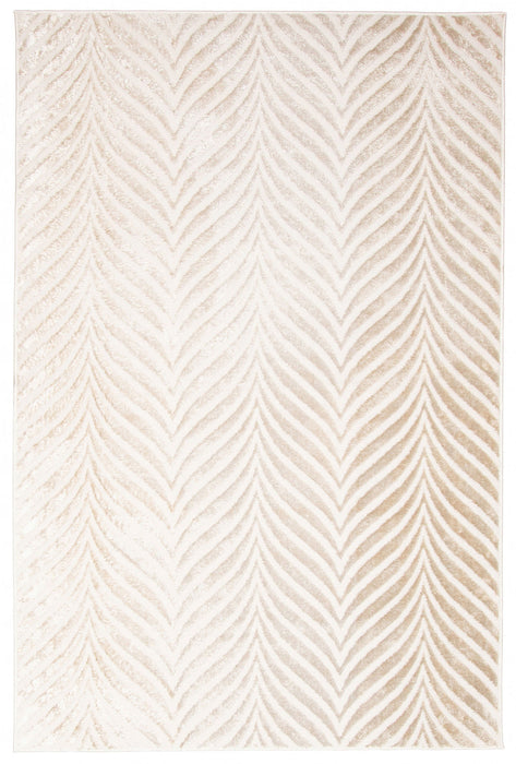 Roman Ivory Area Rug - 5'0\" x 8'0\"