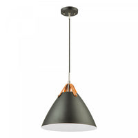 Tote 1-Light Black Pendant I 