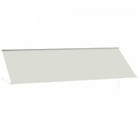 Outsunny 13' X 4' Retractable awning For Doors And Windows, Beige