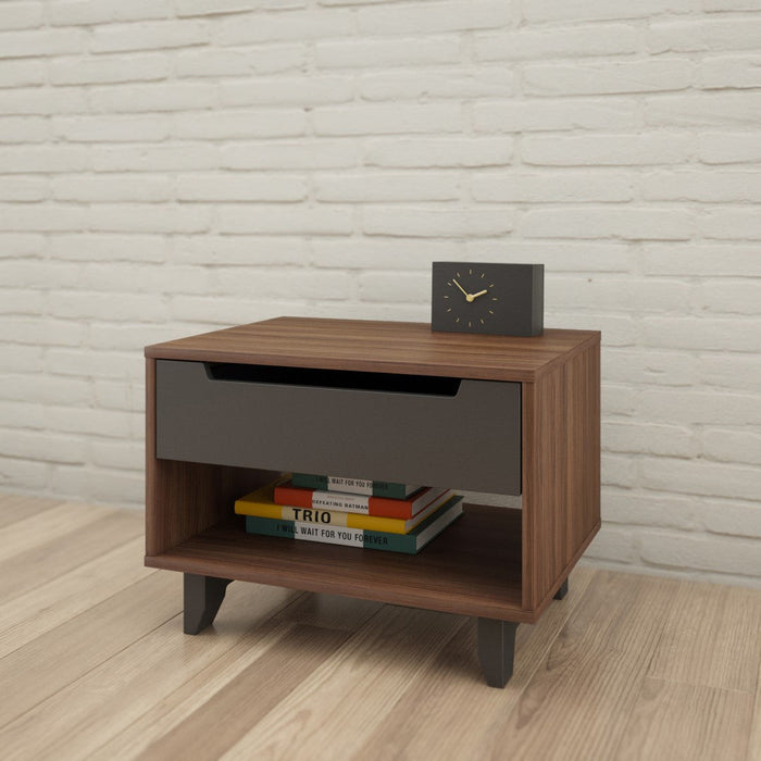 Nordika Nightstand - Walnut 