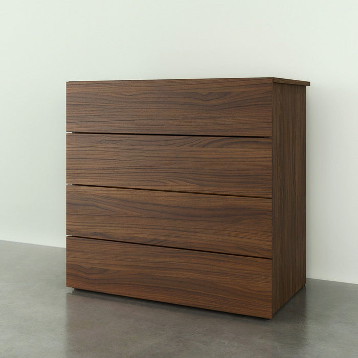 Nordika 4-Drawer Chest - Walnut 