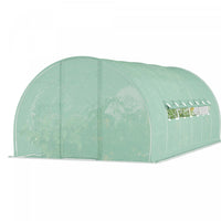 Outsunny 20x10x6.6ft Heavy Duty Outdoor Walk-in Tunnel Greenhouse Portable Garden Planting Warm Hous