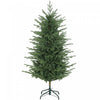 HOMCOM 5 ft Christmas Tree, Full Realistic Ponderosa Fir, Easy Assembly