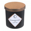 7oz Matte Black Scented Candle with Lid Refreshing Citrus - Set of 2