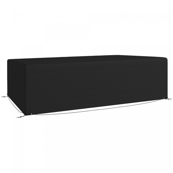 Outsunny 97" X 65" X 26" Outdoor Patio Furniture Cover, Waterproof, Black