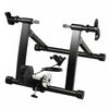 Soozier Indoor Bike Trainer Magnetic Bicycle Stand With Quick Release Skewer, 5 Levels Resistance, B
