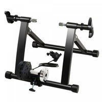 Soozier Indoor Bike Trainer Magnetic Bicycle Stand With Quick Release Skewer, 5 Levels Resistance, B