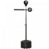 Soozier Speed Bag Boxing Bag Stand Reflex Training Equipment, Black