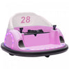 Qaba 12v Bumper Car For Toddlers, Electric Powered Ride-On Car With 360 Degree Spin, Remote Control,