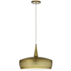 Dainolite Pixie 1 Light Pendant Painted Aged Brass Lamp