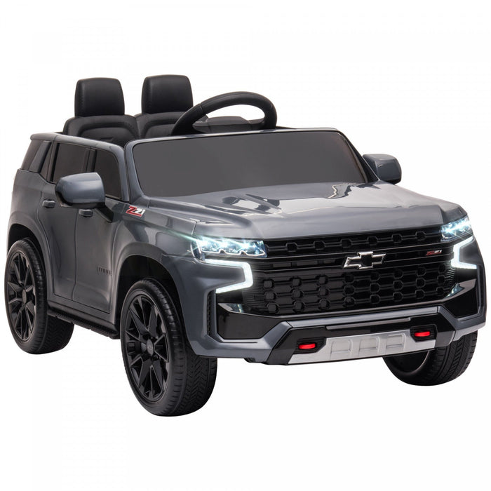 Aosom 12v Licensed Chevrolet Tahoe Powered Ride-On Car, Kids Ride On Car With Remote Control, 3 Spee
