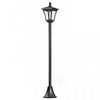 Outsunny Outdoor Garden Solar Post Lamp, Light Sensor Dimmable LED Lantern Bollard Pathway 63\" Tall,
