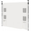 Outsunny Sidewall For 10x10ft Pop Up Canopies, 1 Pack Sidewall Only, White