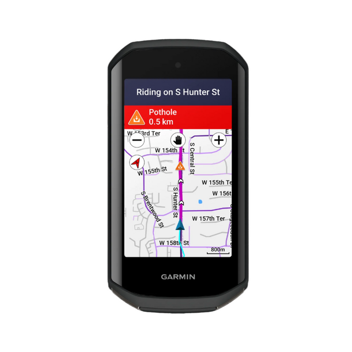 Garmin Edge 1050 Premium Cycling Computer - Vivid Color Touchscreen Display, Built-in Speaker, Advan