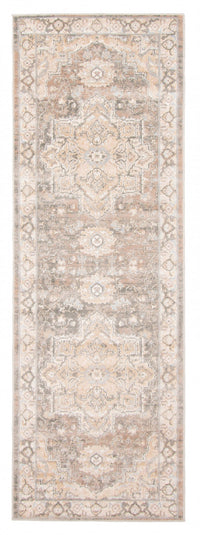 Ashby Tan Runner Area Rug - 2'8