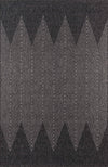 Raven Contemporary 5'0\" x 7'6\" Area Rug in Grey Indoor Area Rug 