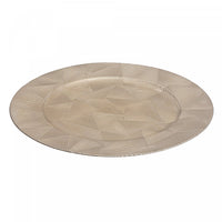 Charger Plate Trinity Champagne 13