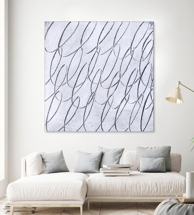 \"Contemplating Style\" Giant Art 54x54 Wall Art