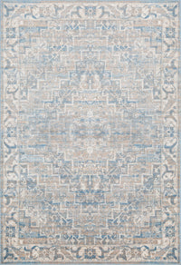 Shi Vin Diamond Blue 3x5 Area Rug