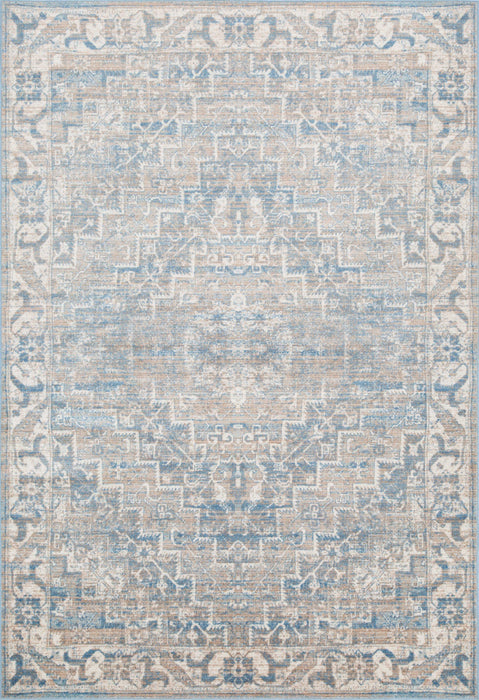 Shi Vin Diamond Blue 3x5 Area Rug