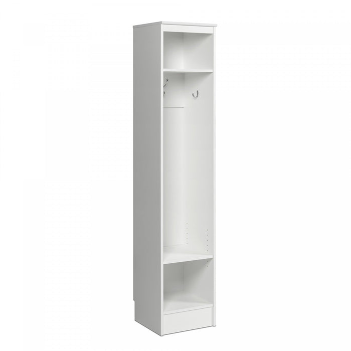 Narrow Entryway Organizer - White