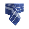 French Border Tablecloth 52 x 72 Navy Blue
