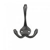 Classic Triple Iron Wall Hook Antique Nickel - Set of 4 Hooks
