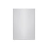 Dovetail 24 Inch Frameless Rectangular Mirror In Chrome 