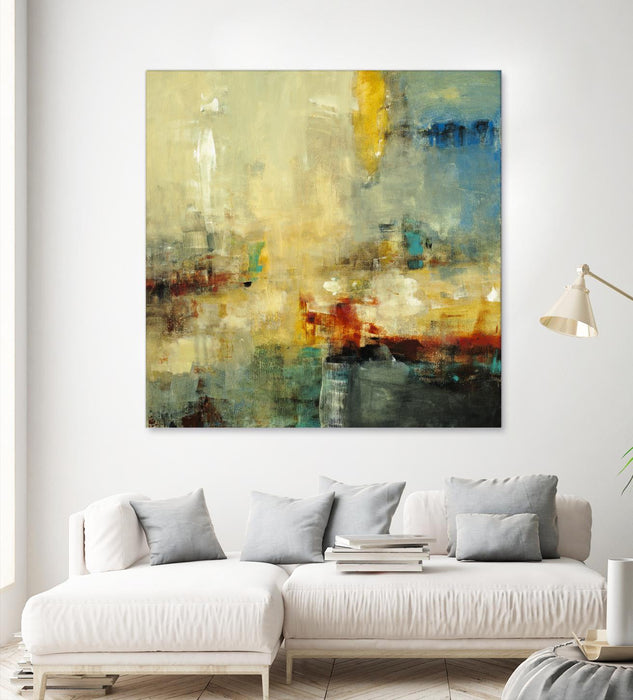 \"Look Before You Leap\" Giant Art 72x72 Wall Art