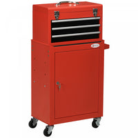 Durhand 2 In 1 Detachable Tool Box And Tool Cabinet With Wheels
