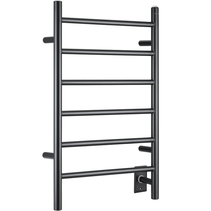 Ancona Comfort 6-Bar Wall Mount Plug-In and Hardwire Towel Warmer - AN-5311 
