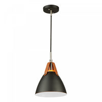 Tote 1-Light Black Pendant II 