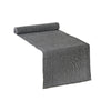 Chambray Ribbed Table Runner Dark Green - Set of 2