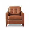 Hydeline Aiden Leather Chair - Brown 