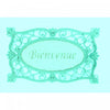 Victorian Bienvenue Rubber & Brush Floormat