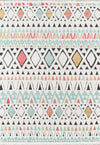 Kaia Contemporary 9'10\" x Area Rug in Multi Indoor Area Rug 
