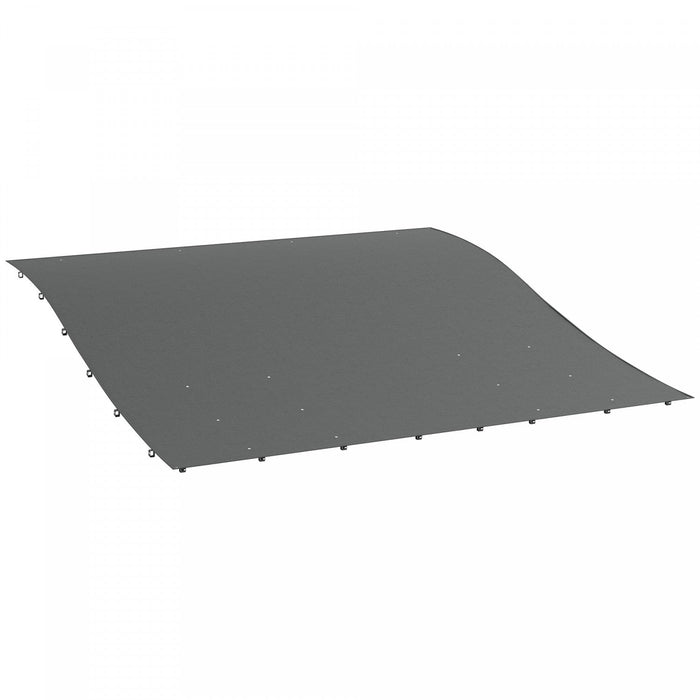Outsunny Replacement Pergola Canopy For Outsunny 84c-038 Series, Dark Grey