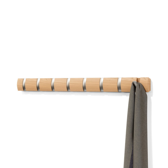 Umbra Flip Wall-Mounted Hooks - Natural