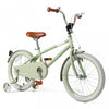 Costway 18" Kids Bike With Adjustable Saddle Handlebar Removable Training Wheels Handbrake Green