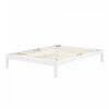 Vito Solid Wood Platform - Bed White 