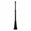 Classico 1-Light Black Post 
